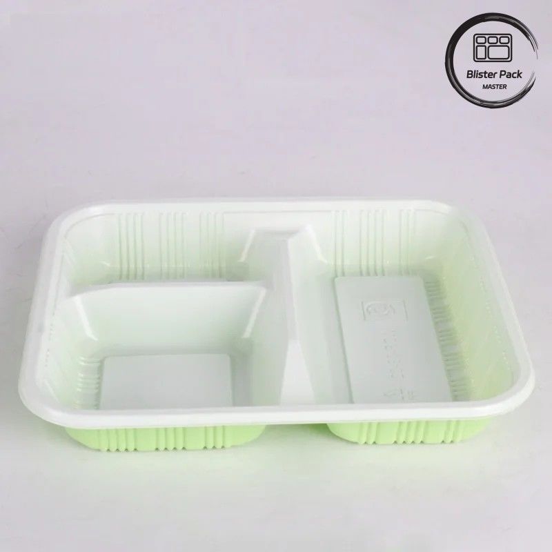 কাস্টম 2-3-4 কম্পার্টমেন্ট পিপি হট ফুড টেকওয়ে বেন্টো বক্স ইকো-বন্ধুত্বপূর্ণ আয়তক্ষেত্রাকার