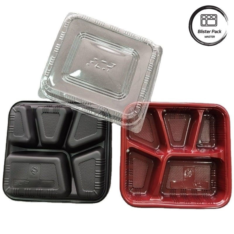 কাস্টম 2-3-4 কম্পার্টমেন্ট পিপি হট ফুড টেকওয়ে বেন্টো বক্স ইকো-বন্ধুত্বপূর্ণ আয়তক্ষেত্রাকার